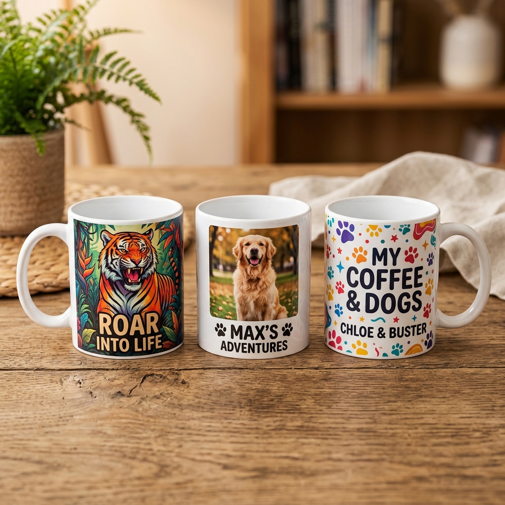 Tazas personalizadas sublimación